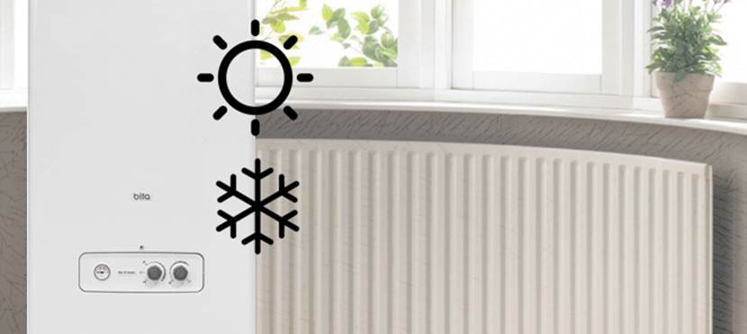 تنظیم حالت زمستانی پکیج شوفاژ دیواری