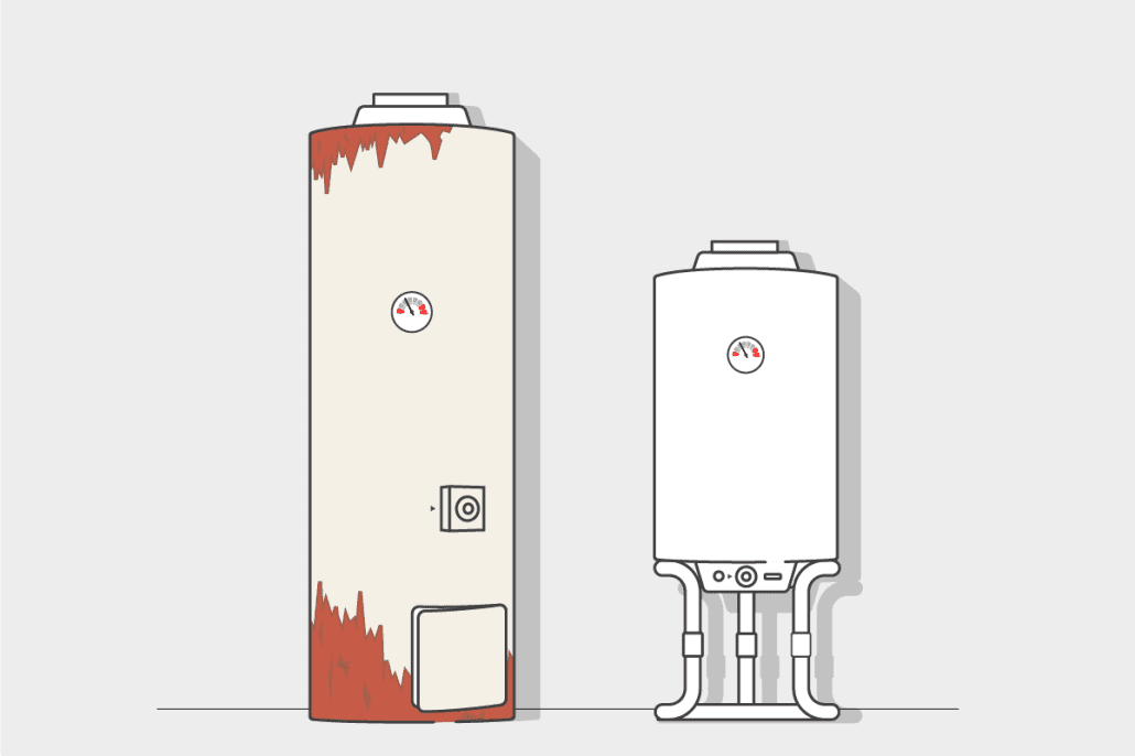 آبگرمکن‌های مخزن‌دار از گذشته تا حال