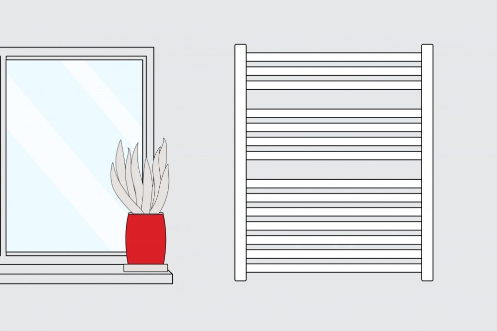 رادیاتور حوله خشککن