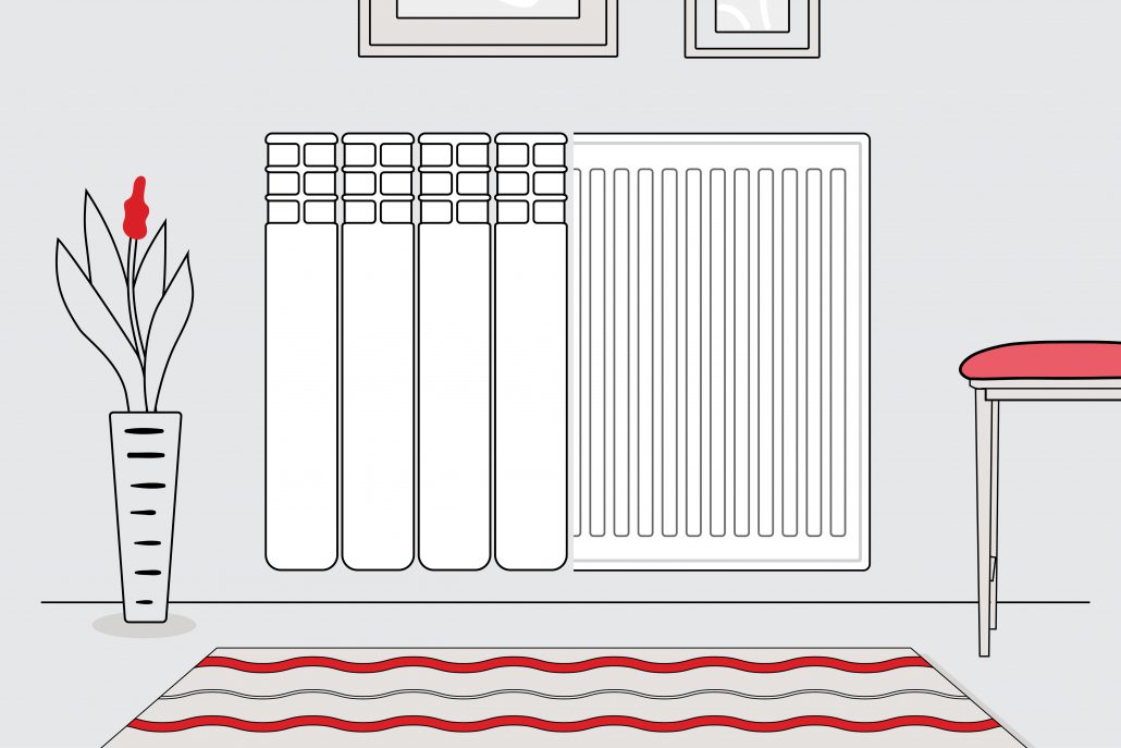 انواع رادیاتورها و تفاوت رادیاتور آلومینیومی (پره ای) با فولادی (پنلی)